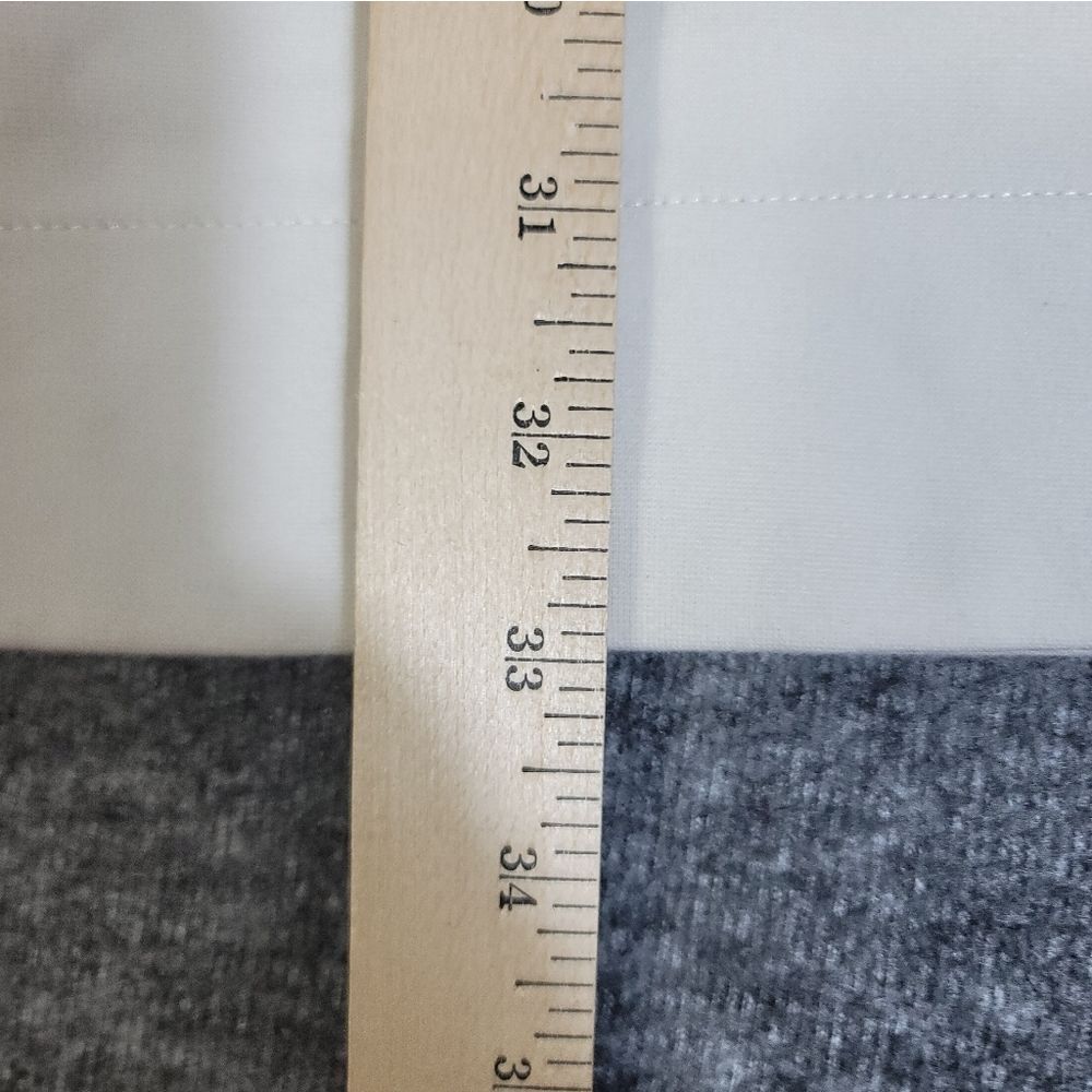 Lacoste Women’s Dress Size 40 M Cream Long Sleeve Shift Stretch Pleated Hem Logo - Picture 10 of 13